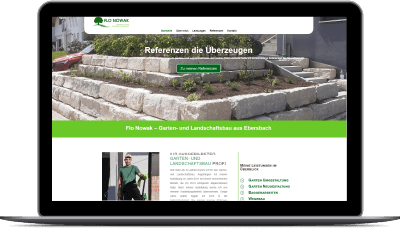 Webdesign Garten und Landschaftsbau